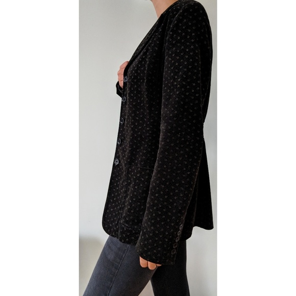 Laundry By Shelli Segal Jackets & Blazers - Black Velvet Blazer